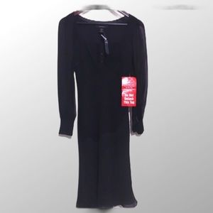 Express Long Sleeve black dress size 1/2